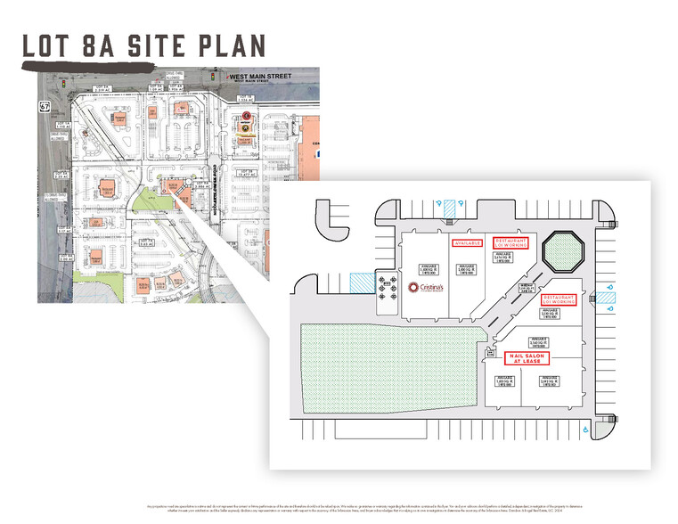 Main Street Towne Crossing - Midlothian, TX - SEC, Midlothian, TX à louer - Plan de site – Image 3 sur 8