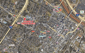 1500 Hardeman Ave, Macon, GA - Vue aérienne vue de carte