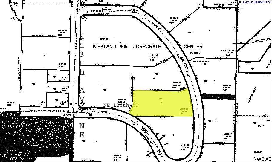 12015 115th Ave NE, Kirkland, WA à louer - Plan cadastral – Image 2 sur 4