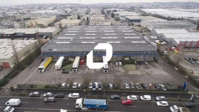 Chassieu, RHO - Vue aérienne vue de carte