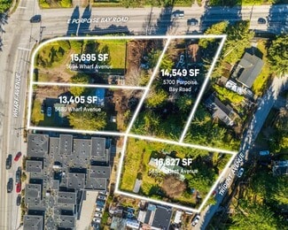 Plus de détails pour 5694 Wharf Av, Sechelt, BC - Terrain à vendre