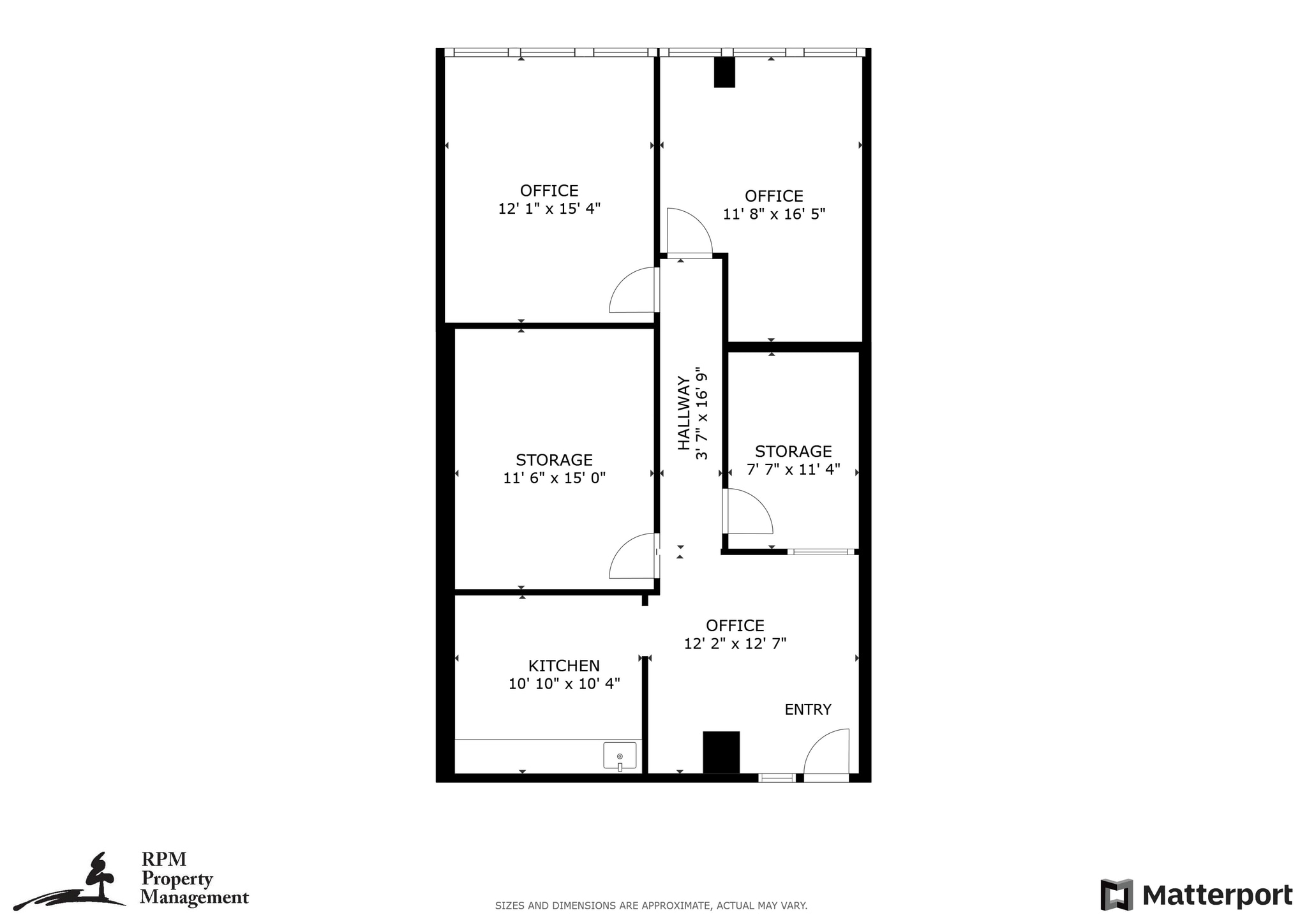 6901 S Pierce St, Littleton, CO à louer Plan d’étage– Image 1 sur 3
