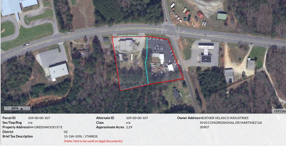 844 Highway 72, Abbeville, SC à vendre - Photo de l’immeuble – Image 2 sur 4