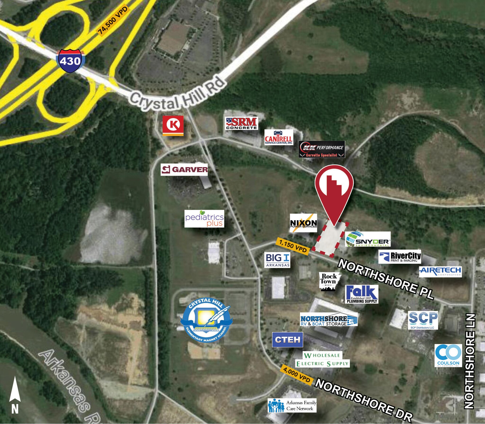 Northshore Pl, North Little Rock, AR à vendre Photo principale– Image 1 sur 4