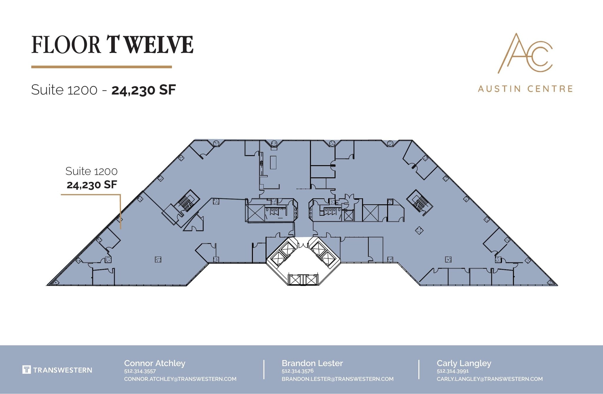 701 Brazos St, Austin, TX à louer Plan d’étage– Image 1 sur 1