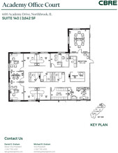 600-650 Academy Dr, Northbrook, IL à louer Plan d’étage– Image 1 sur 1