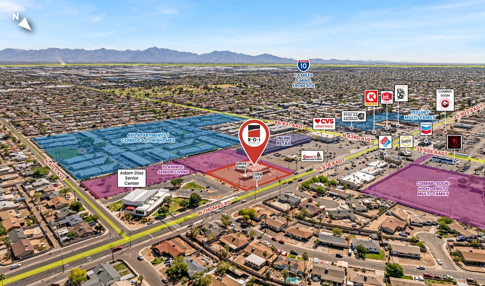4135 W Thomas Rd, Phoenix, AZ à vendre - Photo de l’immeuble – Image 2 sur 4