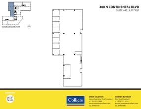 300 Continental Blvd, El Segundo, CA à louer Plan d’étage– Image 2 sur 2