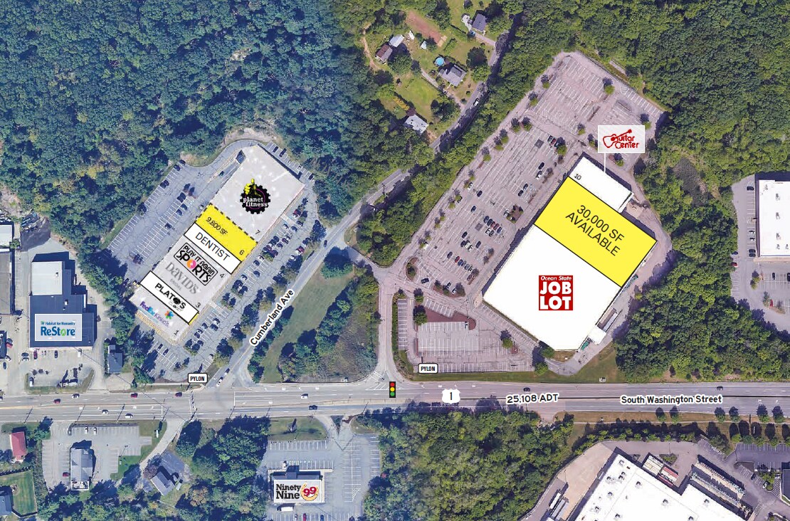 1505 S Washington St, North Attleboro, MA à louer Photo de l’immeuble– Image 1 sur 4