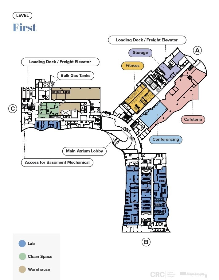 14200 Shady Grove Rd, Rockville, MD à louer Plan d’étage– Image 1 sur 1