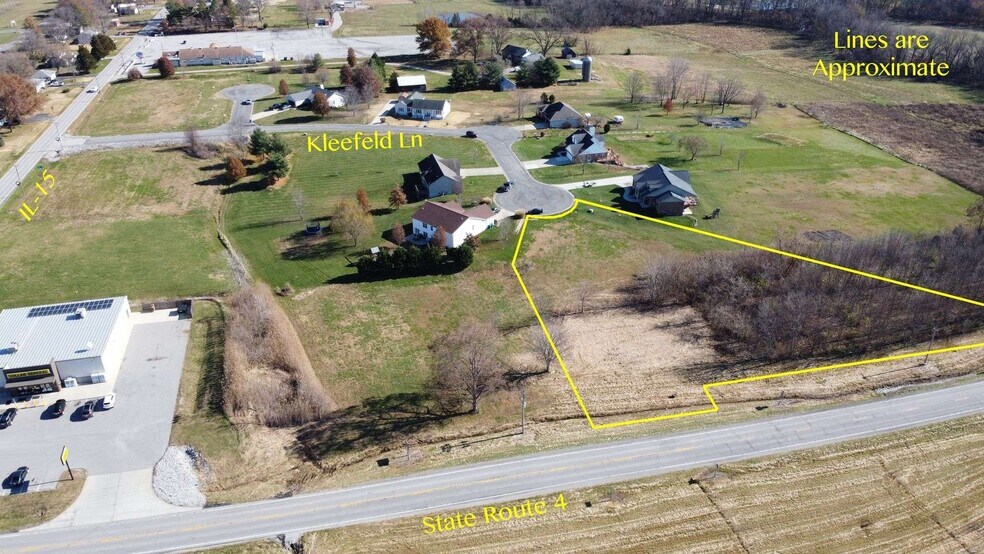 964 Kleefeld Ln, Saint Libory, IL à vendre - Aérien – Image 2 sur 5