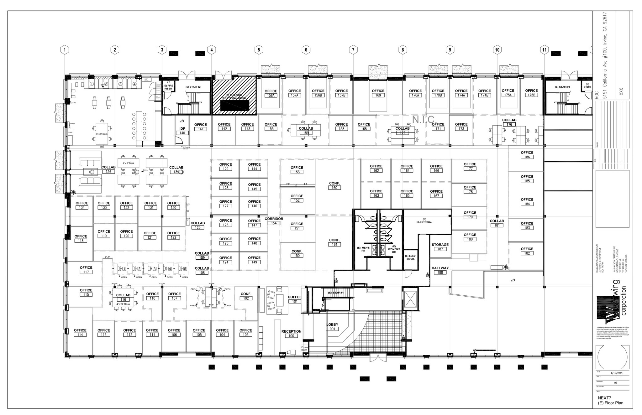 5151 California Ave, Irvine, CA à louer Plan d’étage– Image 1 sur 1