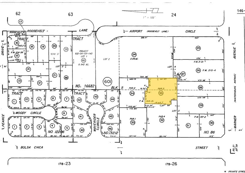 16892 Bolsa Chica St, Huntington Beach, CA à louer - Plan cadastral – Image 2 sur 2