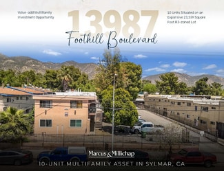 Plus de détails pour 13987 Foothill Blvd, Sylmar, CA - Logement à vendre