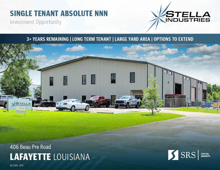 406 Beau Pre Rd, Lafayette, LA à vendre - Photo principale – Image 1 sur 11