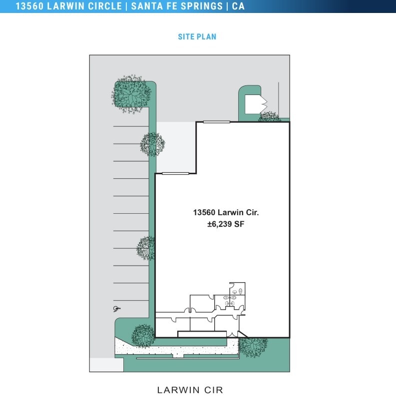13560 Larwin Cir, Santa Fe Springs, CA à louer Plan d’étage– Image 1 sur 1