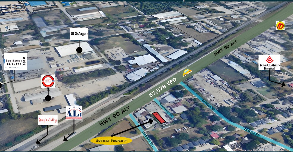 14435 Main St, Houston, TX à louer - Photo de l’immeuble – Image 3 sur 6