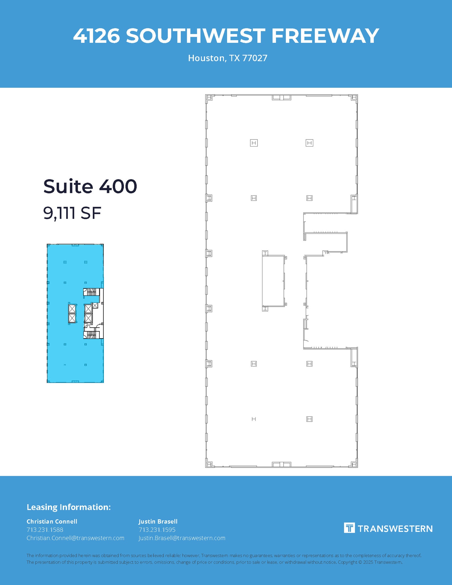 4126 Southwest Fwy, Houston, TX à louer Plan d’étage– Image 1 sur 1