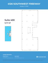 4126 Southwest Fwy, Houston, TX à louer Plan d’étage– Image 1 sur 1