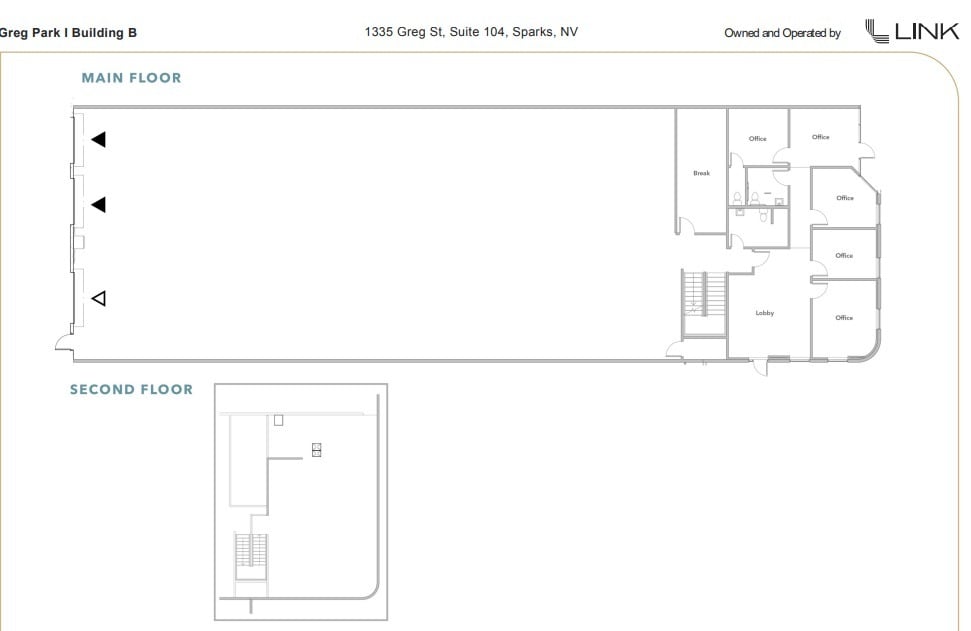 1315 Greg St, Sparks, NV à louer Plan d’étage– Image 1 sur 1