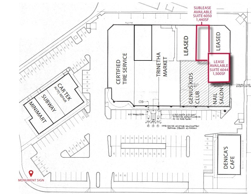6000-6058 Dougherty Rd, Dublin, CA à louer Plan d’étage– Image 1 sur 1