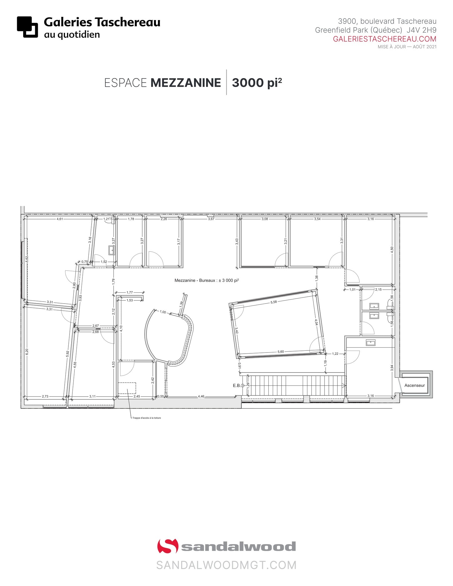 3900 Boul Taschereau, Longueuil, QC à louer Plan de site– Image 1 sur 1