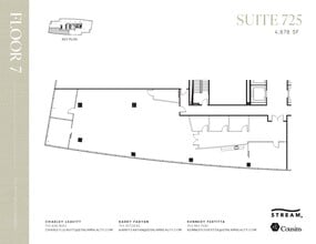 550 S Caldwell St, Charlotte, NC à louer Plan d’étage– Image 1 sur 1
