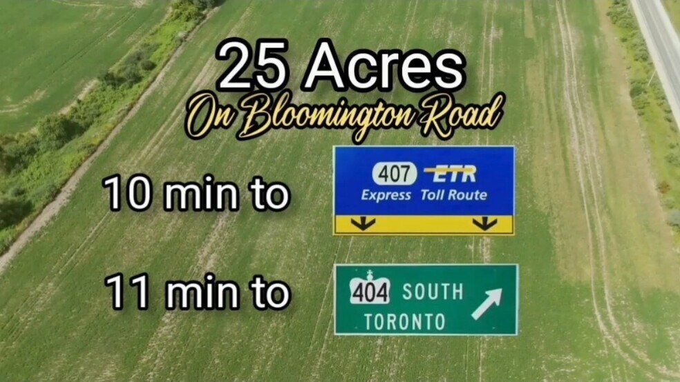 6523 Bloomington Rd, Whitchurch-Stouffville, ON à vendre - Aérien – Image 1 sur 13