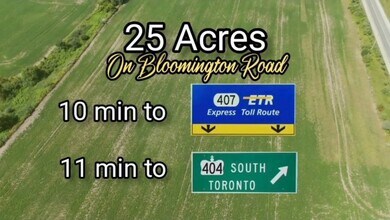 6523 Bloomington Rd, Whitchurch-Stouffville, ON - VUE AÉRIENNE  vue de carte - Image1