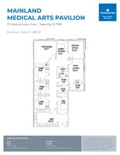 7111 Medical Center Dr, Texas City, TX à louer Plan d’étage– Image 1 sur 2