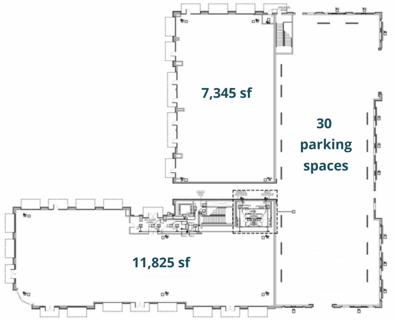 100 S Main St, Mansfield, TX à louer Plan d’étage– Image 1 sur 1