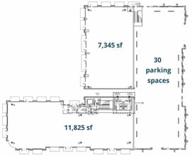 100 S Main St, Mansfield, TX à louer Plan d’étage– Image 1 sur 1
