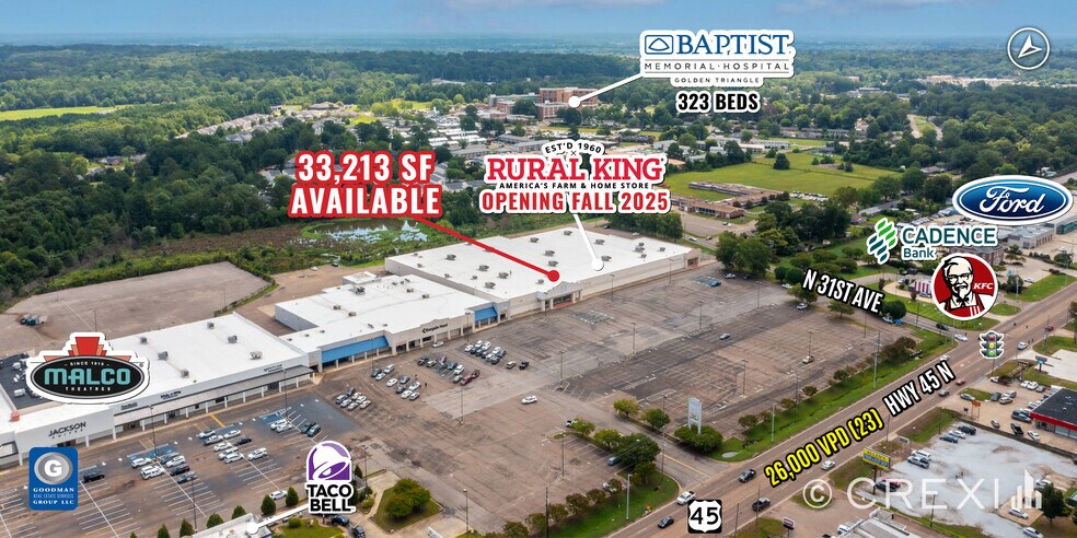 2308-2310 Highway 45 N, Columbus, MS à louer - Photo de l’immeuble – Image 2 sur 5