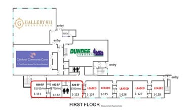 611 E Main St, East Dundee, IL à louer Plan d’étage– Image 1 sur 1
