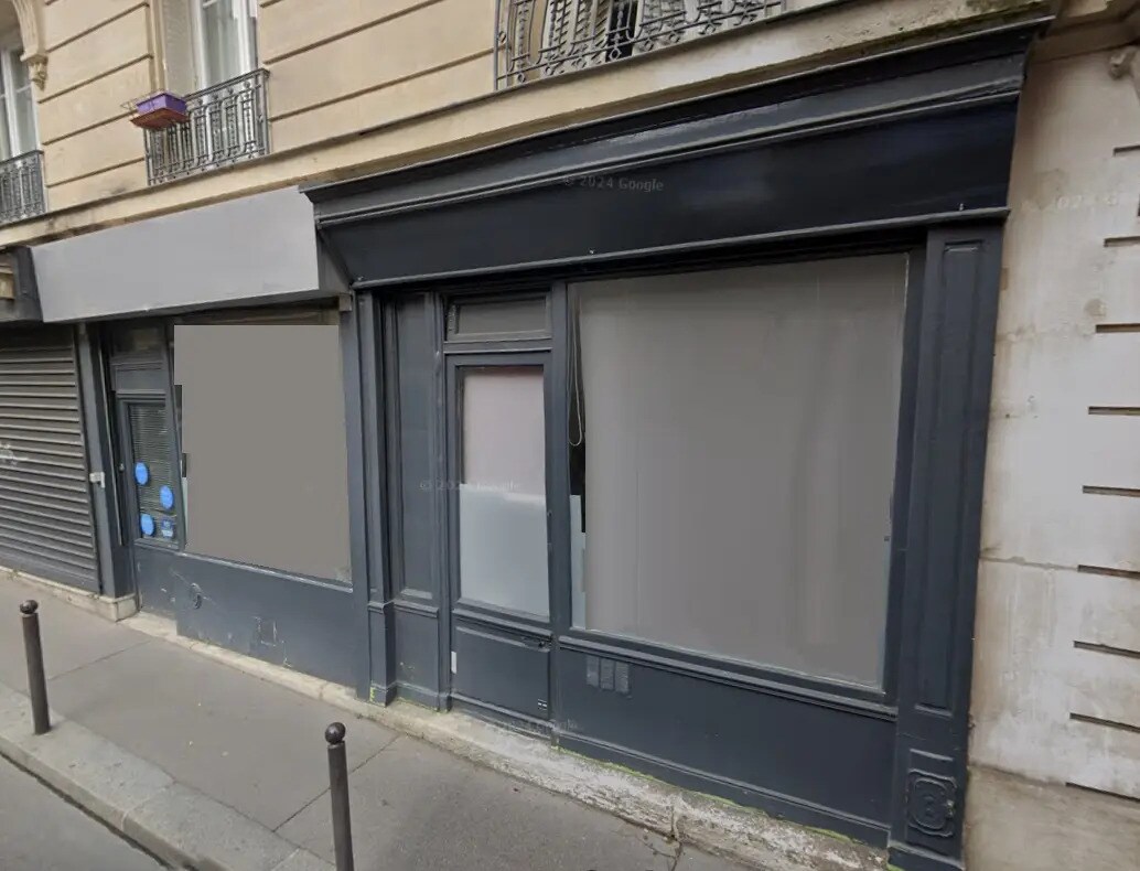 Local commercial dans Paris à vendre Photo de l’immeuble– Image 1 sur 4