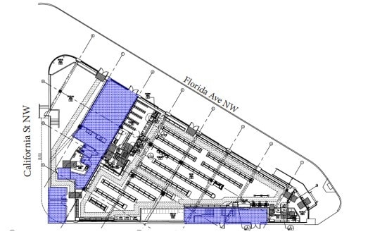 1781 Florida Ave NW, Washington, DC à louer Plan d’étage– Image 1 sur 1