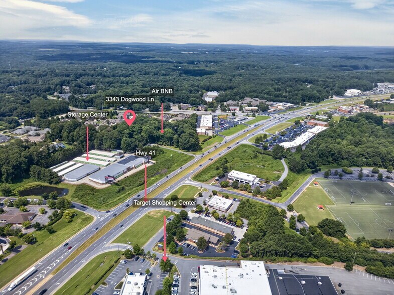 3343 Dogwood Ln NW, Acworth, GA à vendre - Photo de l’immeuble – Image 2 sur 24