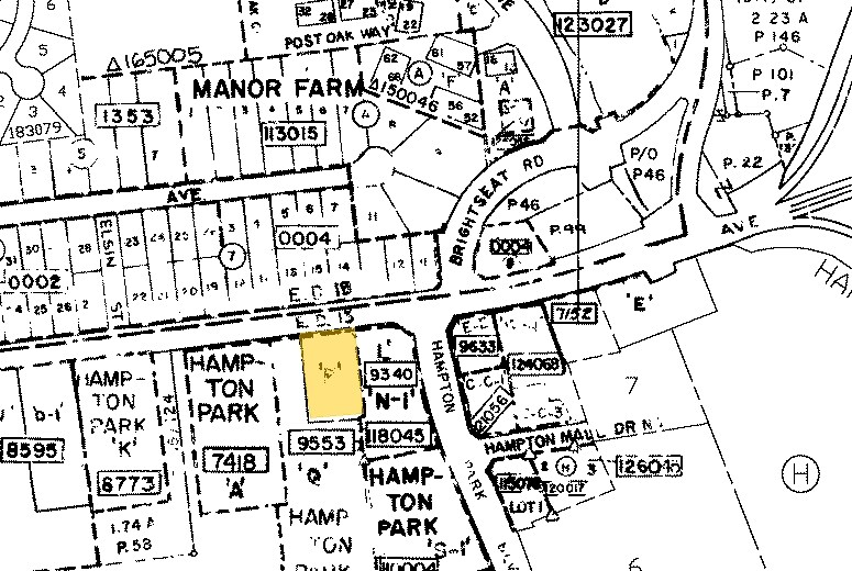 8703 Central Ave, Capitol Heights, MD à louer - Plan cadastral – Image 3 sur 3