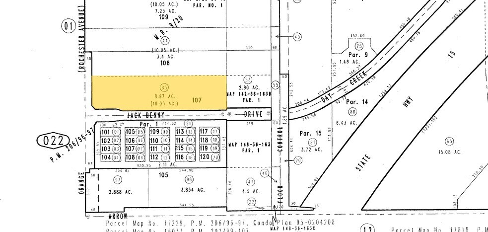 8333 Rochester Ave, Rancho Cucamonga, CA à louer - Plan cadastral – Image 2 sur 6