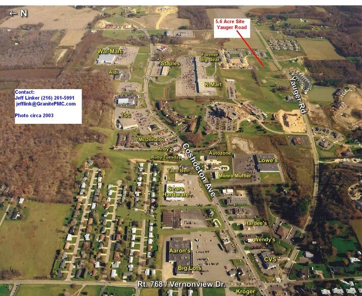 1575 Yauger Rd, Mount Vernon, OH à vendre - Photo de l’immeuble – Image 1 sur 3