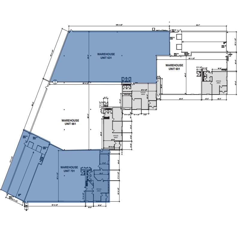 601-701 Frontier Way, Bensenville, IL à louer Plan de site– Image 1 sur 1