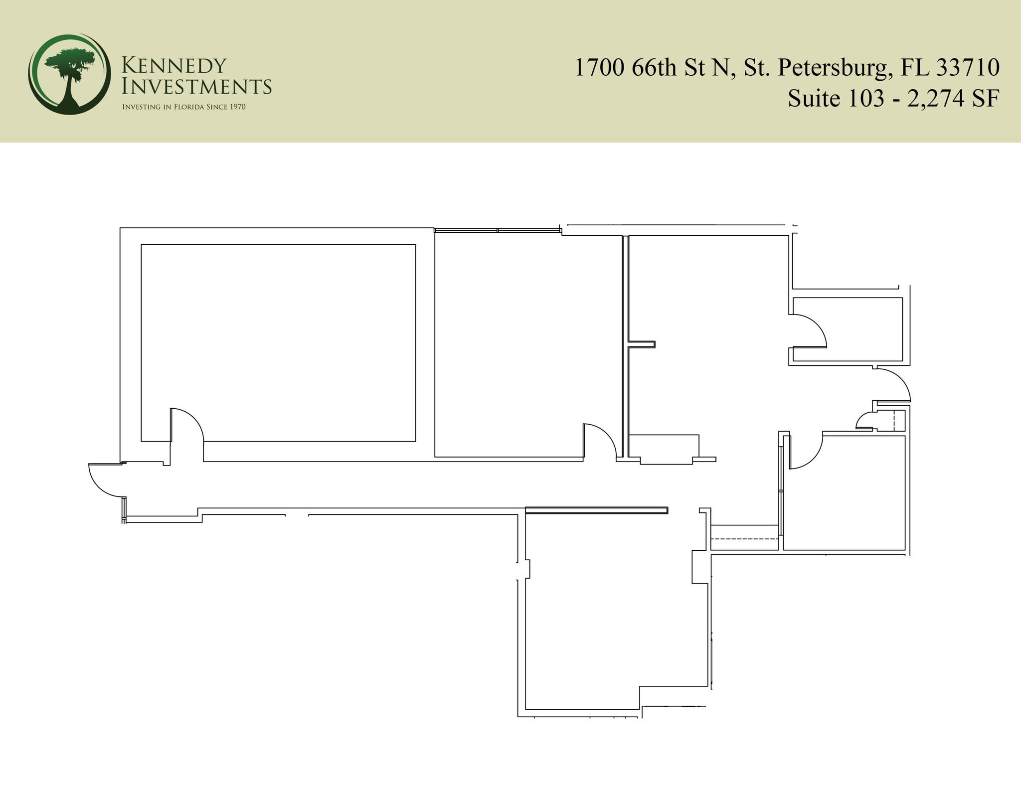 1700 66th St N, Saint Petersburg, FL à louer Plan de site– Image 1 sur 1