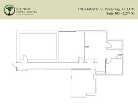 1700 66th St N, Saint Petersburg, FL à louer Plan de site– Image 1 sur 1