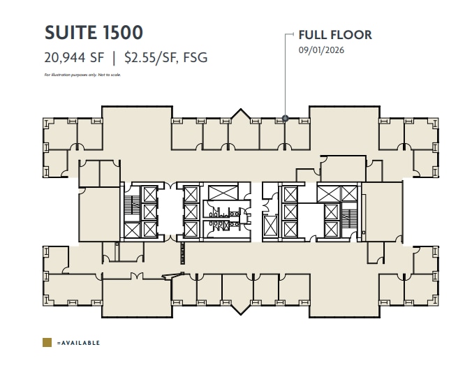 750 B St, San Diego, CA à louer Plan d’étage– Image 1 sur 1