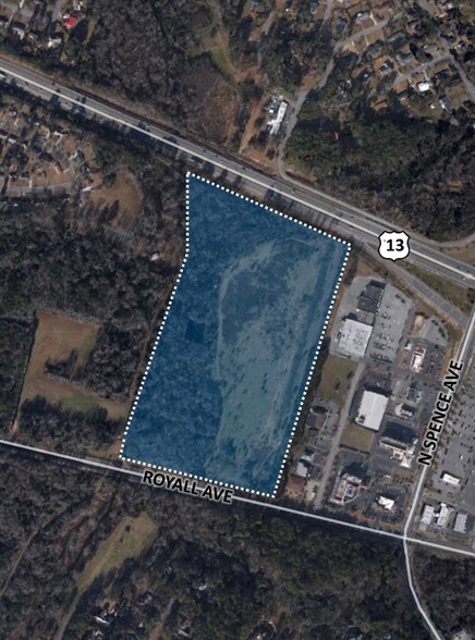 Hwy 70 Royall Ave, Goldsboro, NC à vendre - Photo de l’immeuble – Image 1 sur 3