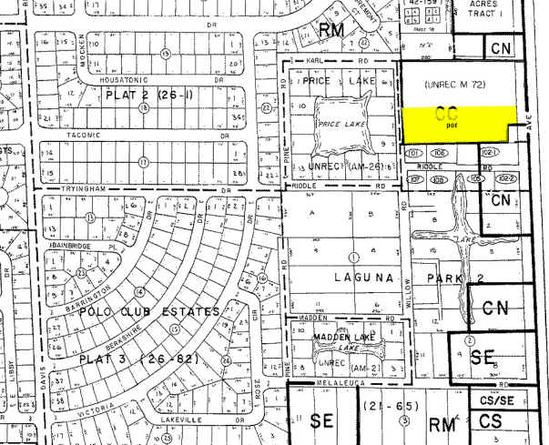 1195 S Congress Ave, West Palm Beach, FL à louer - Plan cadastral – Image 2 sur 12