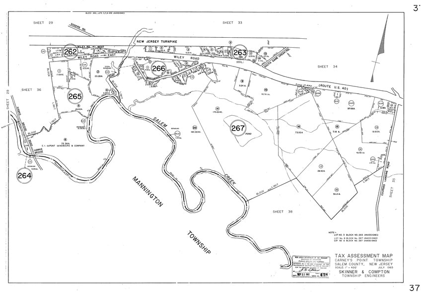 896-900 Courses Landing Rd, Penns Grove, Carneys Point, NJ à vendre - Plan cadastral – Image 2 sur 80