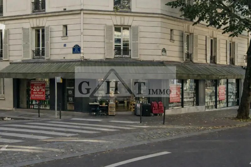 Local commercial dans Paris à louer - Photo de l’immeuble – Image 1 sur 2