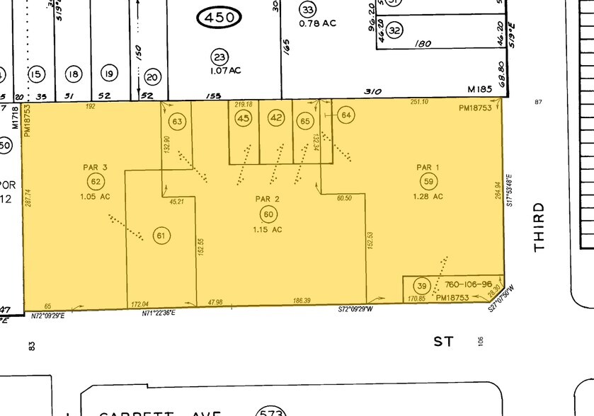 303 H St, Chula Vista, CA à louer - Plan cadastral – Image 2 sur 15