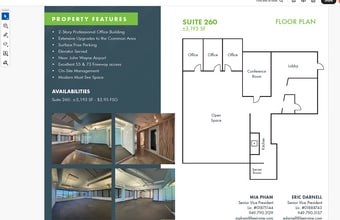 20101 SW Birch St, Newport Beach, CA à louer Plan d’étage– Image 1 sur 1